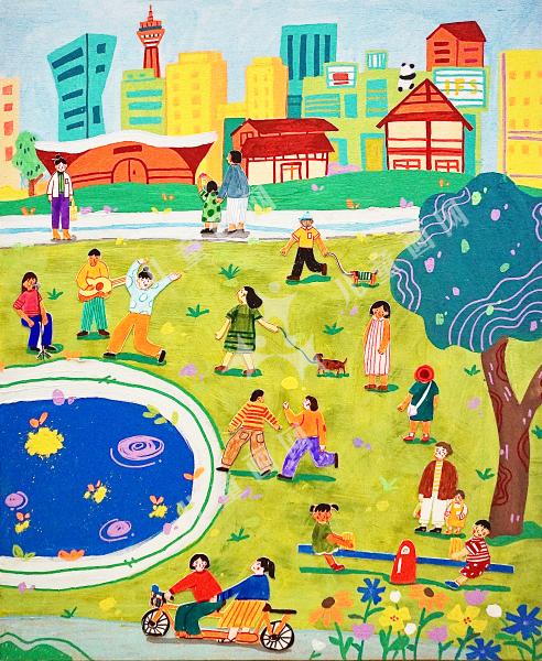 绿色公园 美好成都